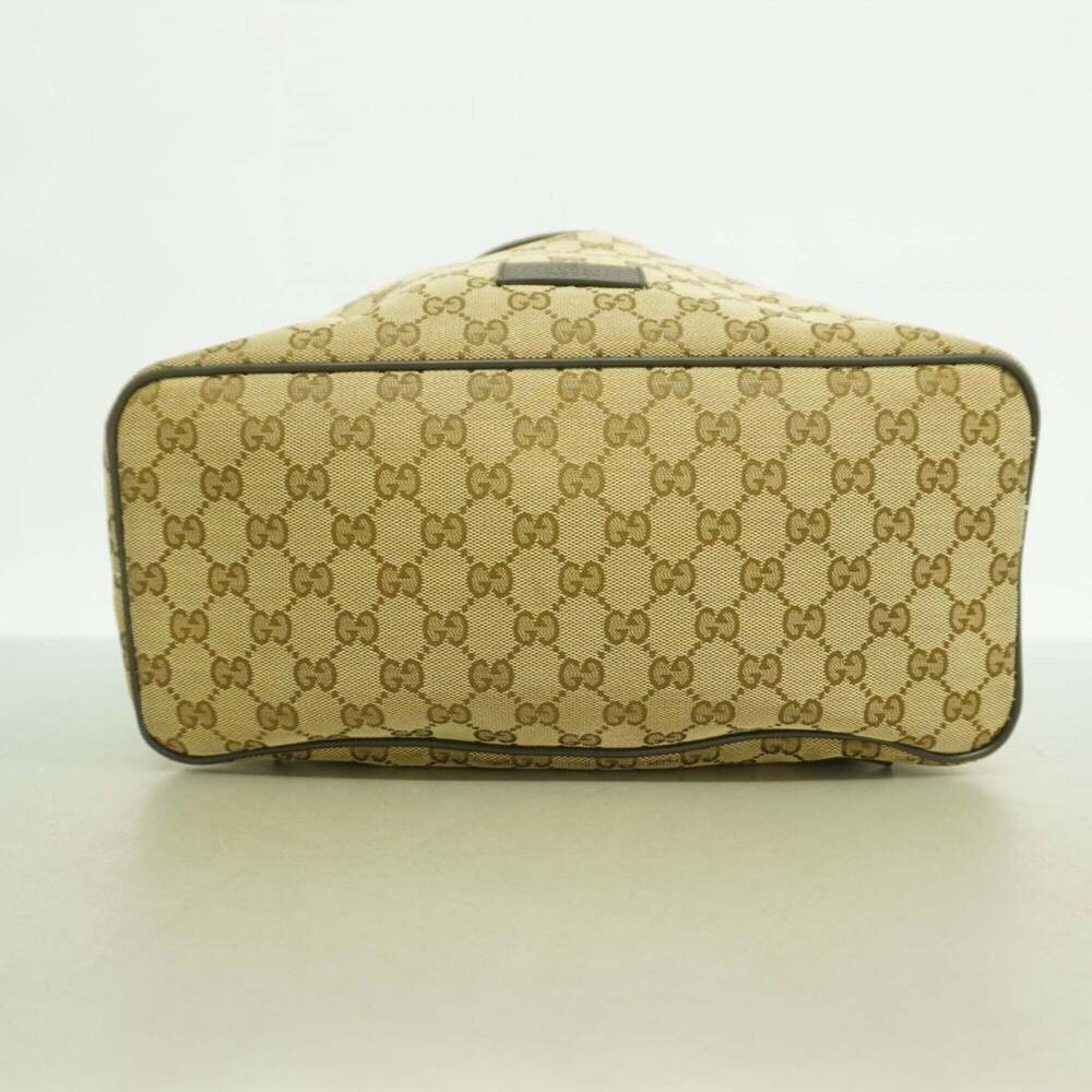 GUCCI Brown Canvas Backpack - Picture 3 of 11